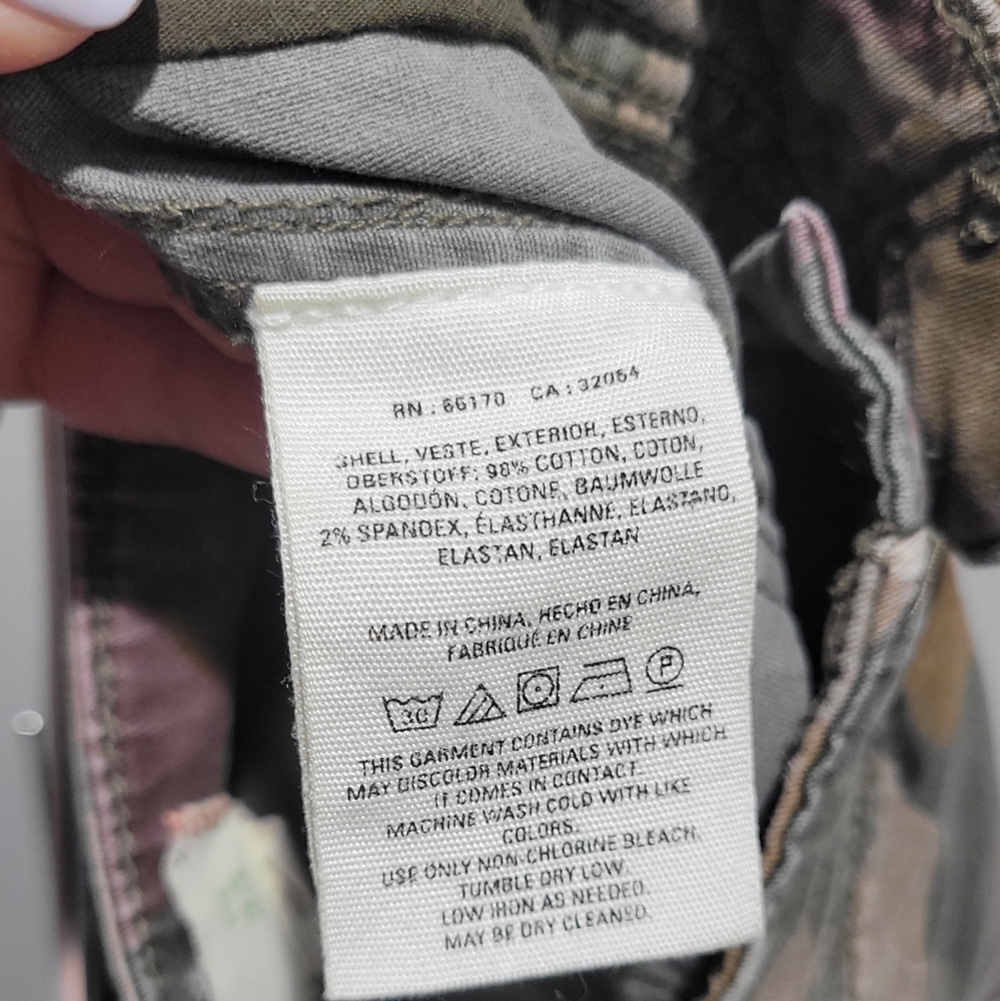 Anthropologie Jefferson Slim Utility Camouflage Pants Size 25 Pre-Owned - Picture 5 of 10